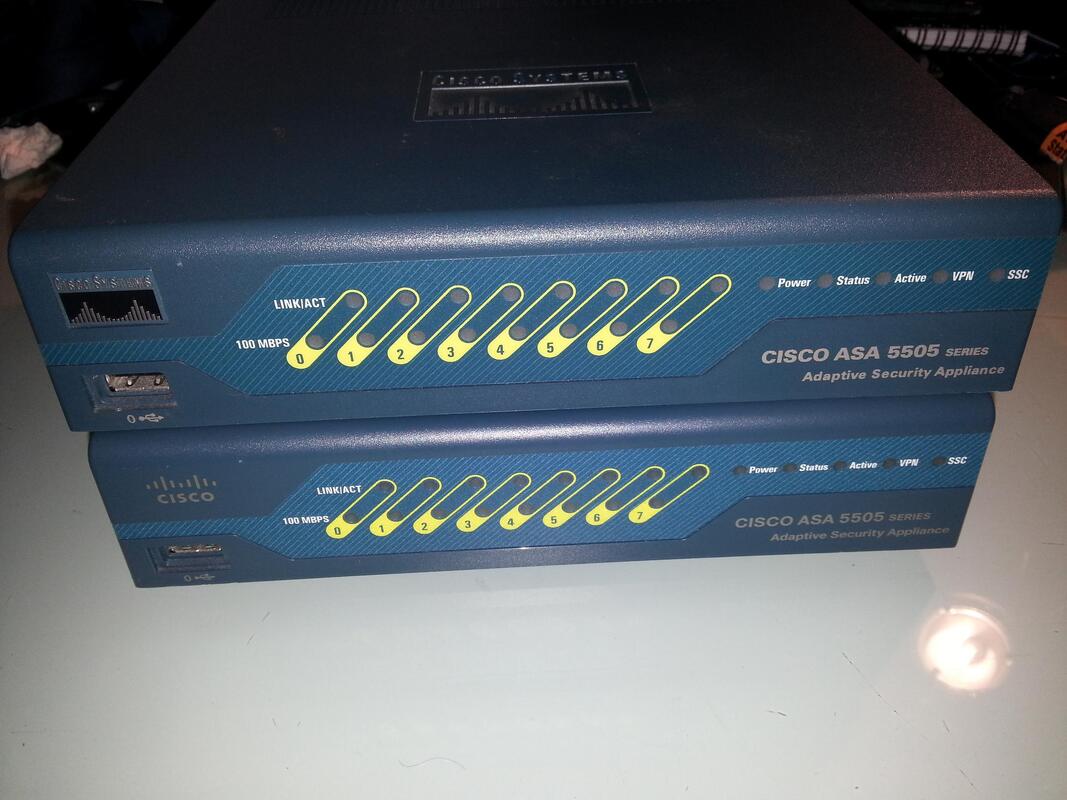 Cisco ASA 5505 Failover Pair