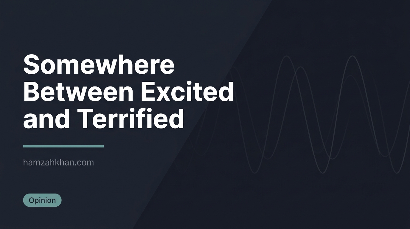 Somewhere Between Excited and Terrified: A DevOps Engineer on AI Anxiety